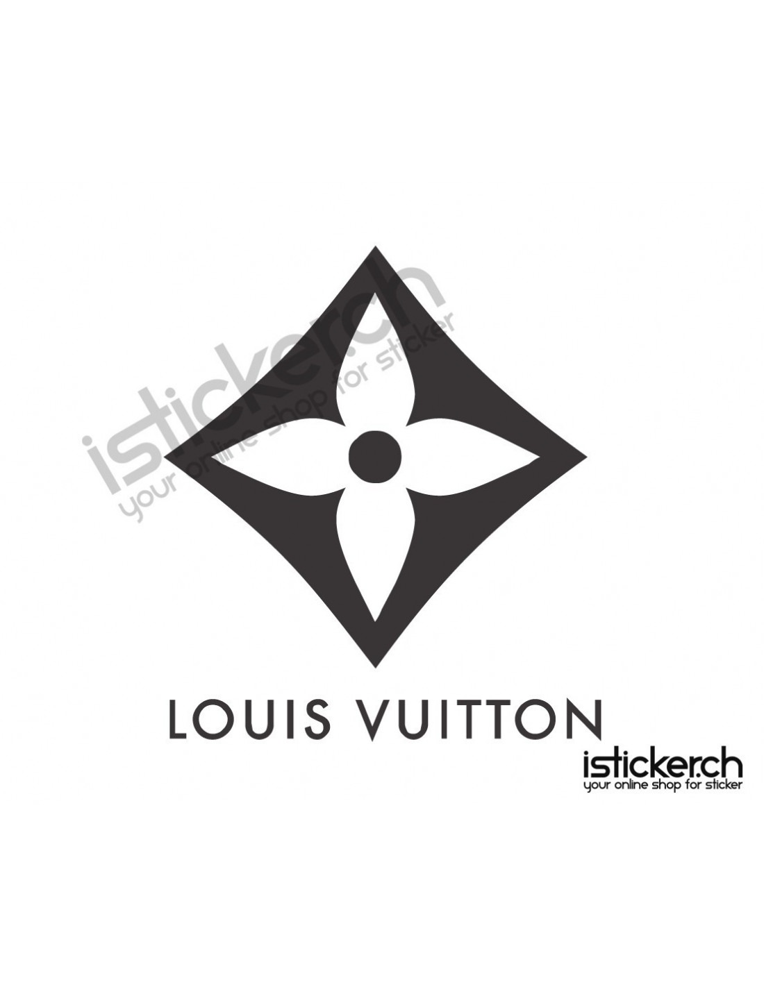 Louis Vuitton Logo D3 Decal Sticker » A1 Decals