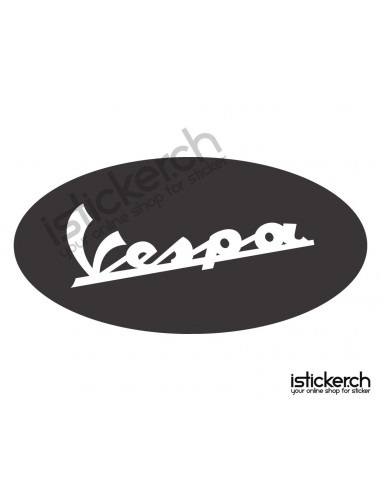 Motorrad Marken Vespa Logo 2