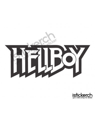 Superhelden Logos Hellboy Logo