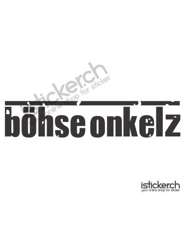 Band Logos Böhse Onkelz Logo 2