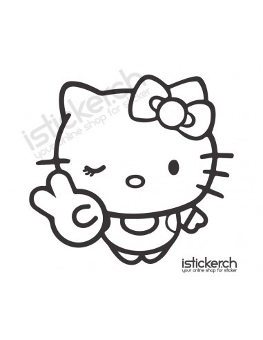 Hello Kitty Peace Hello Kitty
